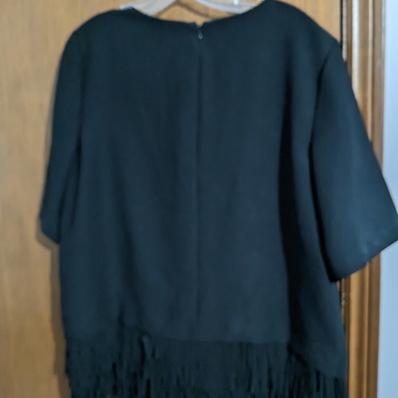 NWT Banana Republic fringe trim top - Picture 3 of 7